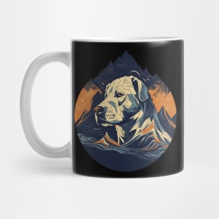 Abstract dog Mug